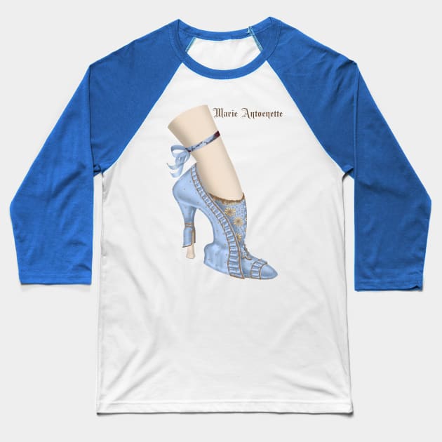 Marie Antoenette Baseball T-Shirt by AnarKissed